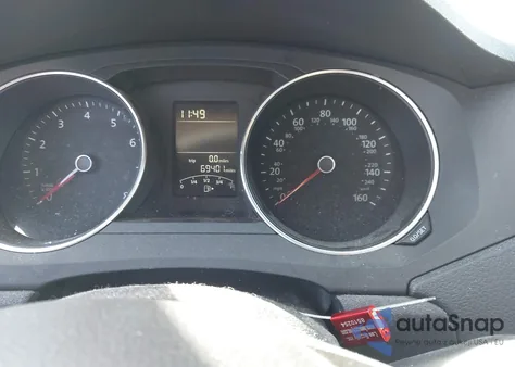 2017 Volkswagen Jetta 1.4T S from USA, damaged, VIN 3VW167AJXHM351619